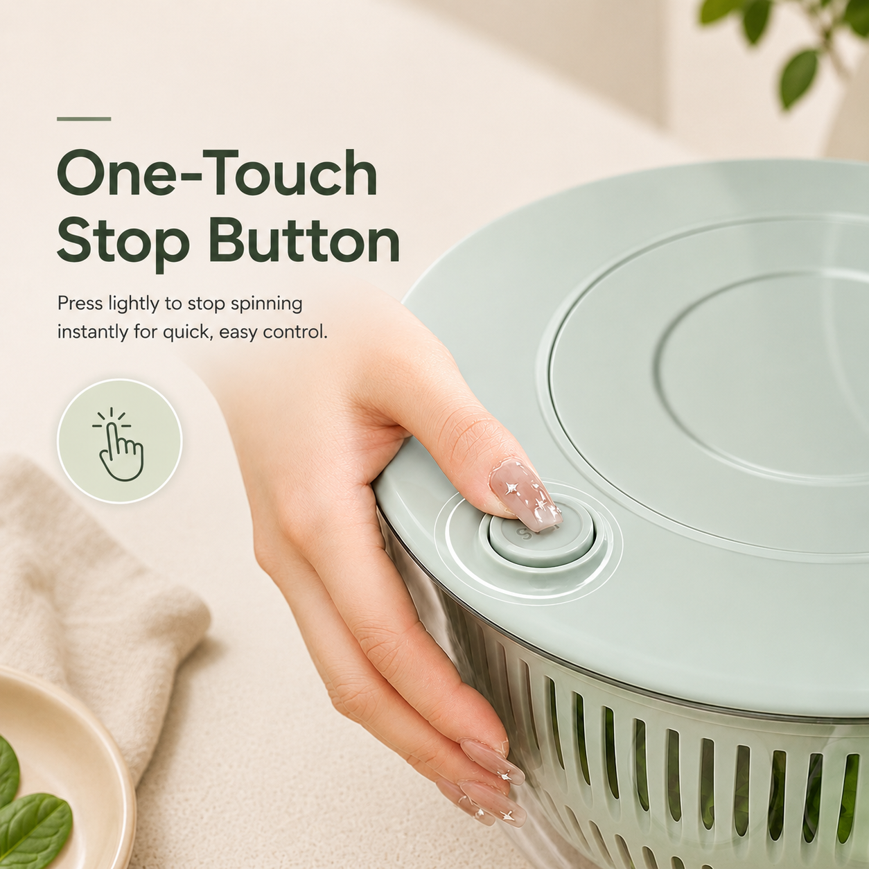 Multifunctional Vegetable Spinner & Strainer