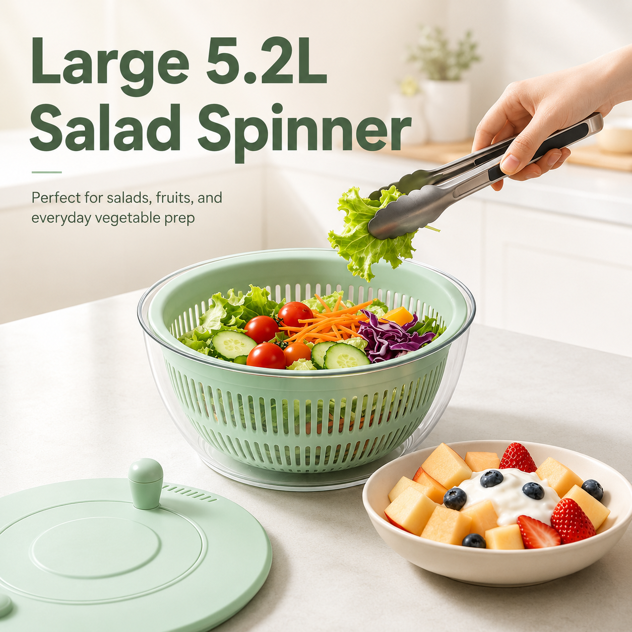 Multifunctional Vegetable Spinner & Strainer